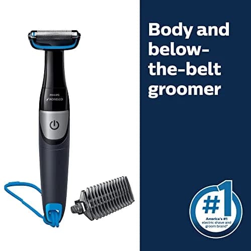Philips Norelco Bodygroom Series 1100 BG1026/60 Showerproof Body Hair Trimmer for Men | Trims Below Neck Safely thumbnail 2