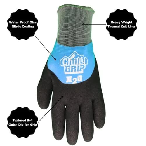 Red Steer Glove Chilly Grip A323 H20 Waterproof Thermal Gloves XL | Heavyweight, Waterproof, Insulated thumbnail 2