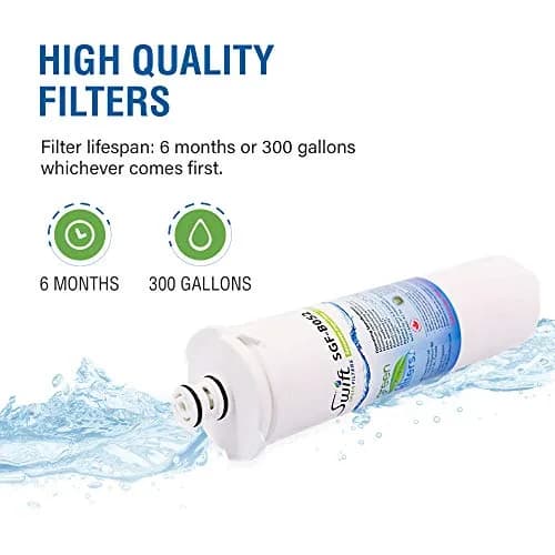 Swift Green Filters SGF-BO52 Refrigerator Water Filter 6 Pack | 2000-Gallon Coconut Carbon Filtration thumbnail 3