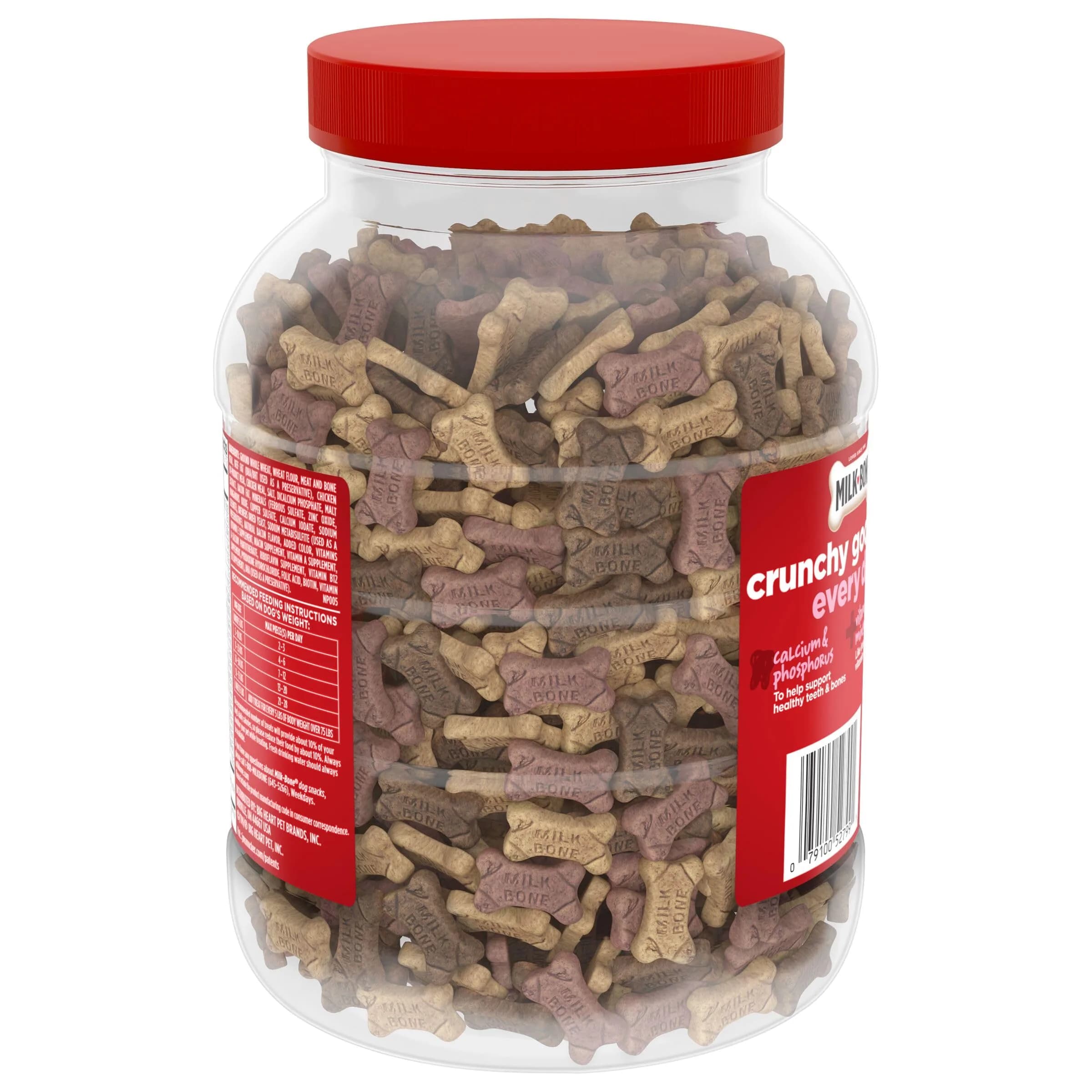 Milk-Bone Flavor Snacks Mini’s Dog Treats 36 Oz. | Wholesome, 3 Flavors, 15% Protein, Baked in USA thumbnail 8