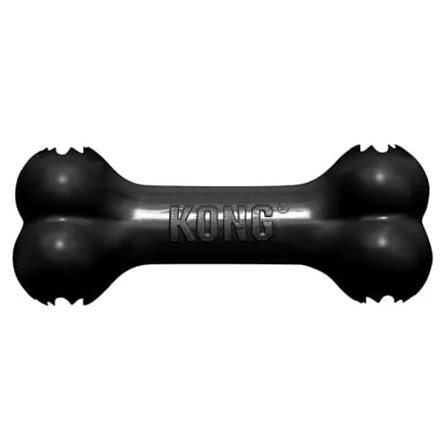 KONG Extreme Goodie Bone Dog Toy, Large, 8.5" (21.6 cm) | Durable Natural Rubber for Power Chewers thumbnail 1