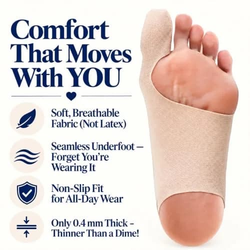 Bunion Bootie Big Toe Corrector Sleeve for Women & Men | Ultra-Thin, Breathable, Non-Surgical Support thumbnail 5