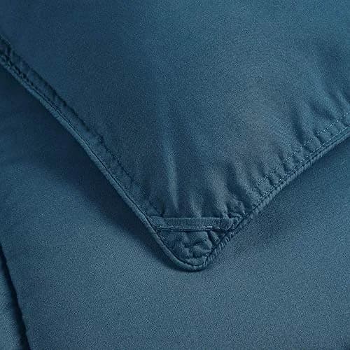 Chezmoi Collection Queen Comforter Set Teal | All Season Microfiber Bedding with Corner Tabs thumbnail 5