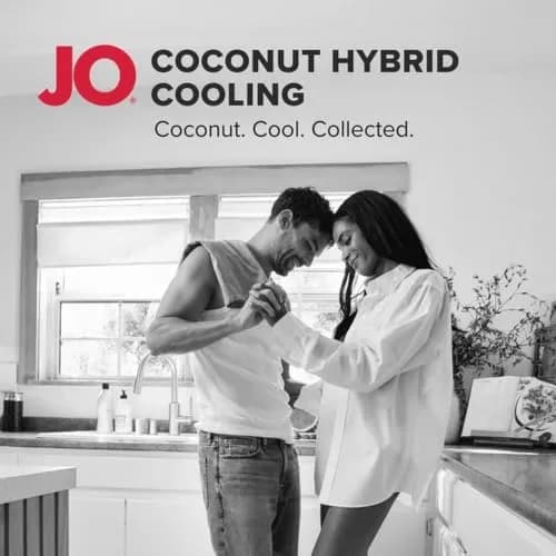 JO Silicone Free Hybrid Lubricant 120 mL | Cooling & Coconut Aroma, Not Latex Compatible thumbnail 9