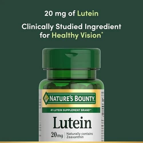 Nature's Bounty Lutein 20 mg Softgels 40 Count (40 Count) | Supports Eye Health with Clinically Studied Ingredient thumbnail 3