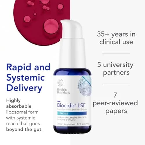 Bio-Botanical Research Biocidin Broad-Spectrum Liposomal Formula 1.7 Fl Oz | Gut & Microbiome Support thumbnail 4