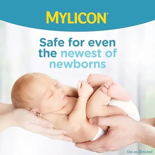 MYLICON Gas Relief Drops for Infants and Babies, Dye Free Formula, 30ml (1 Fl Oz) | Gentle Simethicone for Newborns thumbnail 4