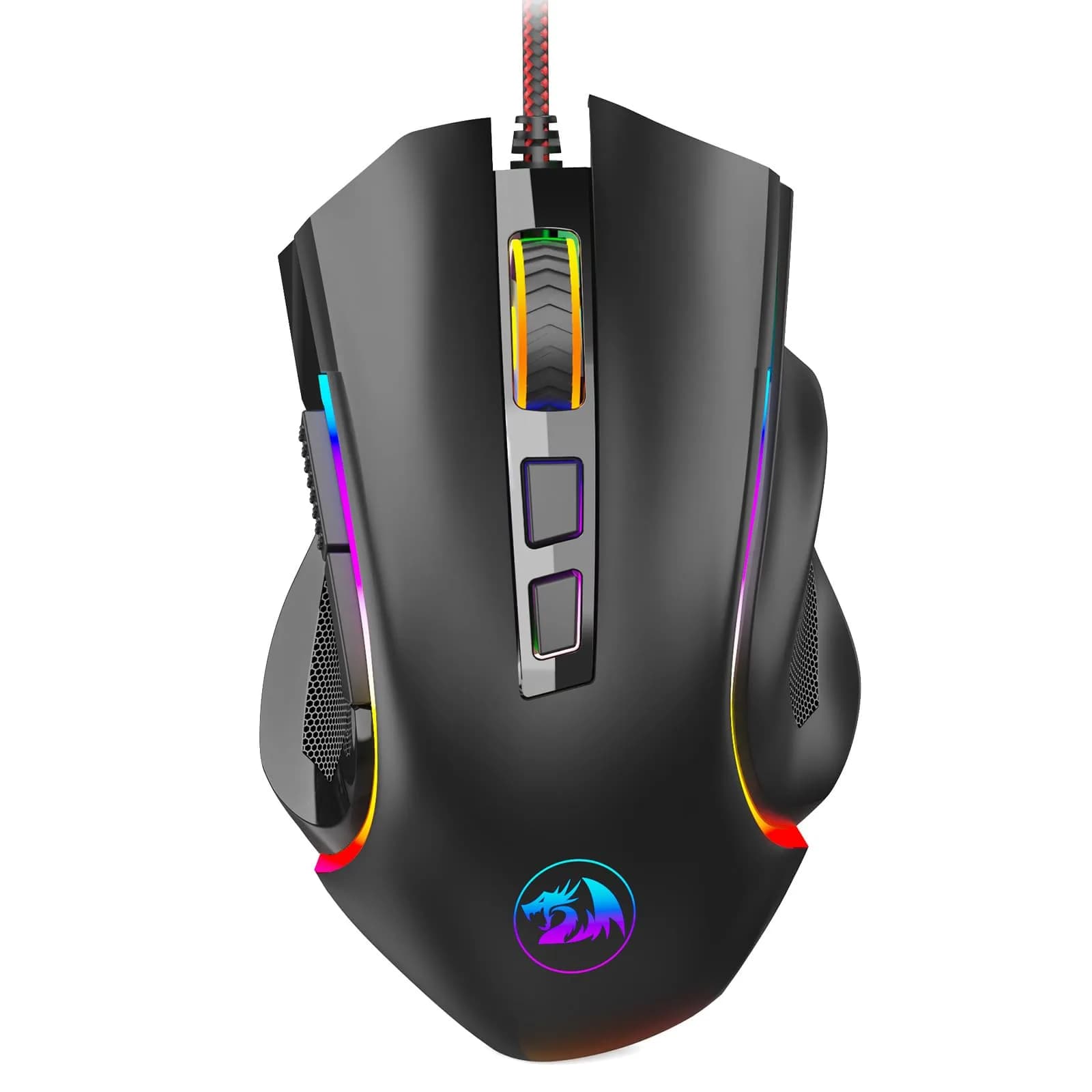 Redragon M602 Gaming Mouse Ergonomic RGB Wired 7200 DPI | Professional Gaming & Office Mouse
