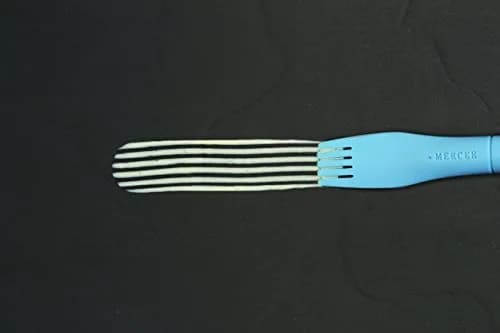 Mercer Culinary Silicone Plating Comb Brush Blue | Heat-Resistant Food-Safe Silicone thumbnail 3
