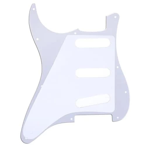 Musiclily Pro SSS 11-Hole ST Guitar Pickguard 4Ply Green Pearl | Fits Fender US/Mexico Stratocaster thumbnail 3