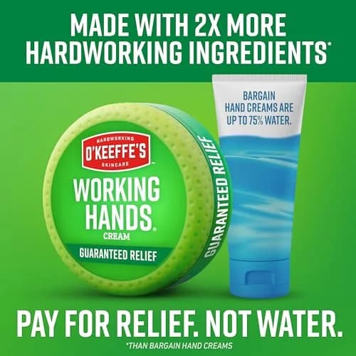 O'Keeffe's Working Hands Hand Cream 85g (3 oz) | Intensive Repair for Cracked, Dry Hands thumbnail 4