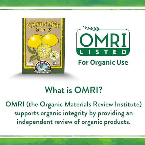 Down To Earth All Natural Fertilizers Organic Citrus Mix 1 lb | 6-3-3 NPK for Healthy Fruit Trees thumbnail 8