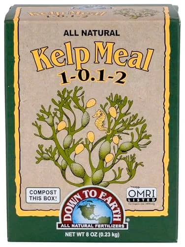 Down To Earth All Natural Fertilizers Organic Kelp Meal 0.5 lb | Supports Organic Gardens & Soil Health thumbnail 1
