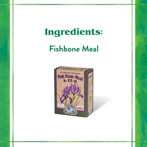 Down To Earth All Natural Fertilizers Organic Fish Bone Meal 1 lb | Organic & OMRI Listed, Slow-Release, Boosts Root & Flower Growth thumbnail 4