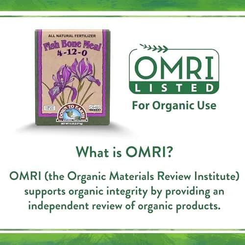 Down To Earth All Natural Fertilizers Organic Fish Bone Meal 1 lb | Organic & OMRI Listed, Slow-Release, Boosts Root & Flower Growth thumbnail 8