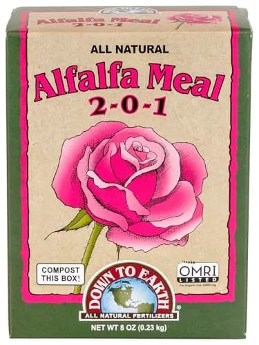 Down To Earth All Natural Fertilizers Organic Alfalfa Meal 0.5 lb | Supports Soil & Plant Growth thumbnail 1