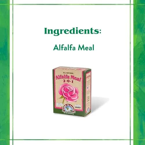 Down To Earth All Natural Fertilizers Organic Alfalfa Meal 0.5 lb | Supports Soil & Plant Growth thumbnail 4