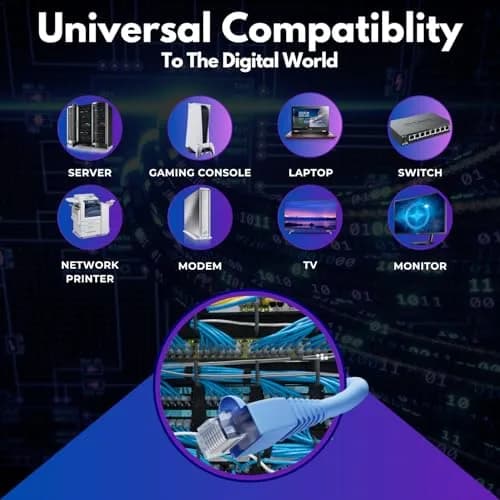 BNCables 550MHZ CAT6 Plenum Cable 1000ft | 23AWG, Pure Copper, PoE++, Certified thumbnail 4