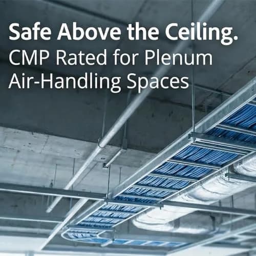 BNCables 550MHZ CAT6 Plenum Cable 1000ft | 23AWG, Pure Copper, PoE++, Certified thumbnail 7