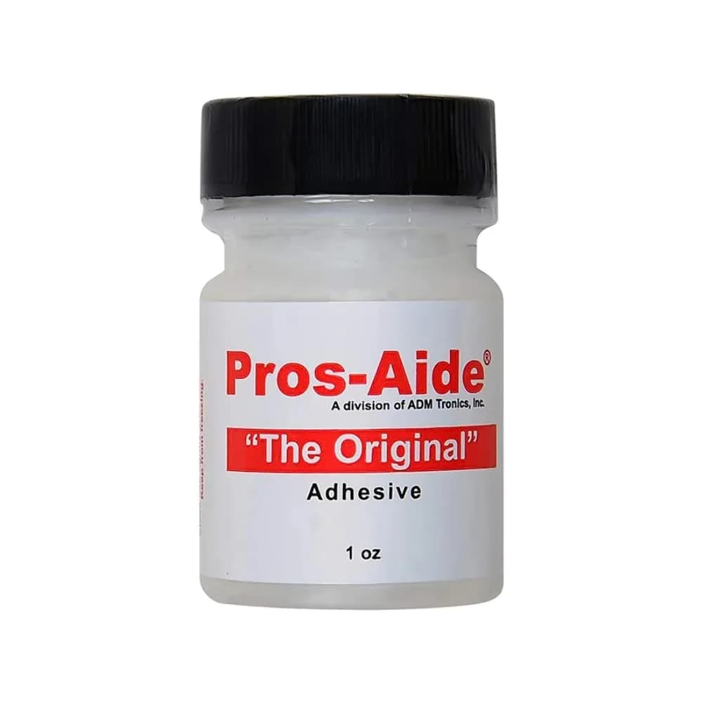 Pros-aide The Original Medical Skin Adhesive 1 oz (29.57 ml) | Patented Formula for Prosthetics & Special Effects — White
