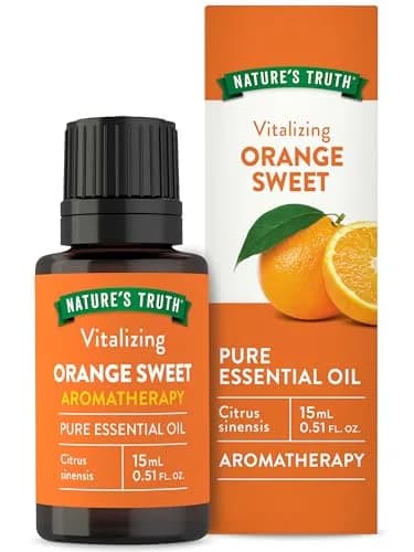 Nature's Truth Orange Sweet Essential Oil 15 mL | Pure, Plant-Based & Non-GMO thumbnail 1