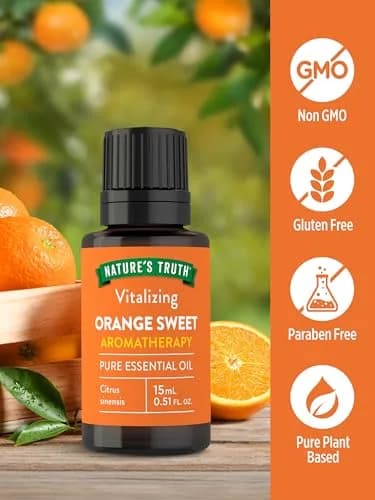 Nature's Truth Orange Sweet Essential Oil 15 mL | Pure, Plant-Based & Non-GMO thumbnail 3