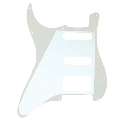 Musiclily Pro HSS 11 Hole ST Guitar Pickguard 3Ply Aged White for Fender USA/Mexican Made Standard Strat Modern Style | 2.2MM Thickness thumbnail 3