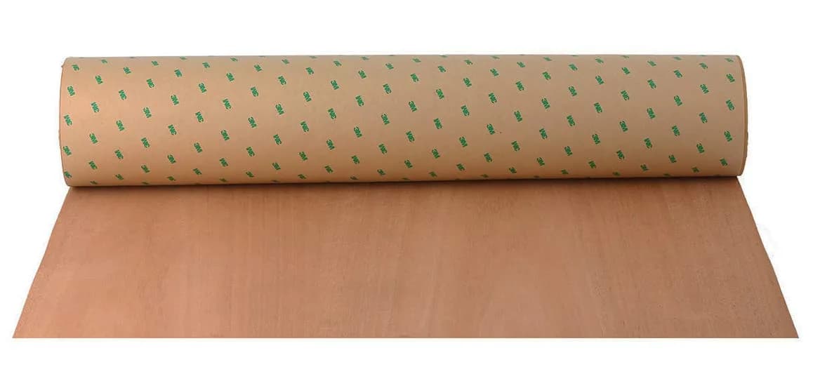 Edge Supply Mahogany Wood Veneer Sheet 24 x 96-inch | Self-Adhesive, A Grade, Smooth Finish