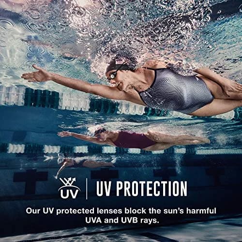 Speedo Unisex-child Swim Goggles Vanquisher 2.0 Junior | Mirrored Blue, UV & Anti-Fog, Low Profile Fit thumbnail 5