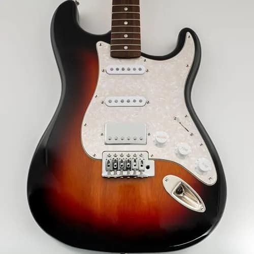 Musiclily Pro HSS 11 Hole ST Guitar Pickguard 4Ply Aged White Pearl | Fits Fender USA/Mexican Stratocasters thumbnail 5
