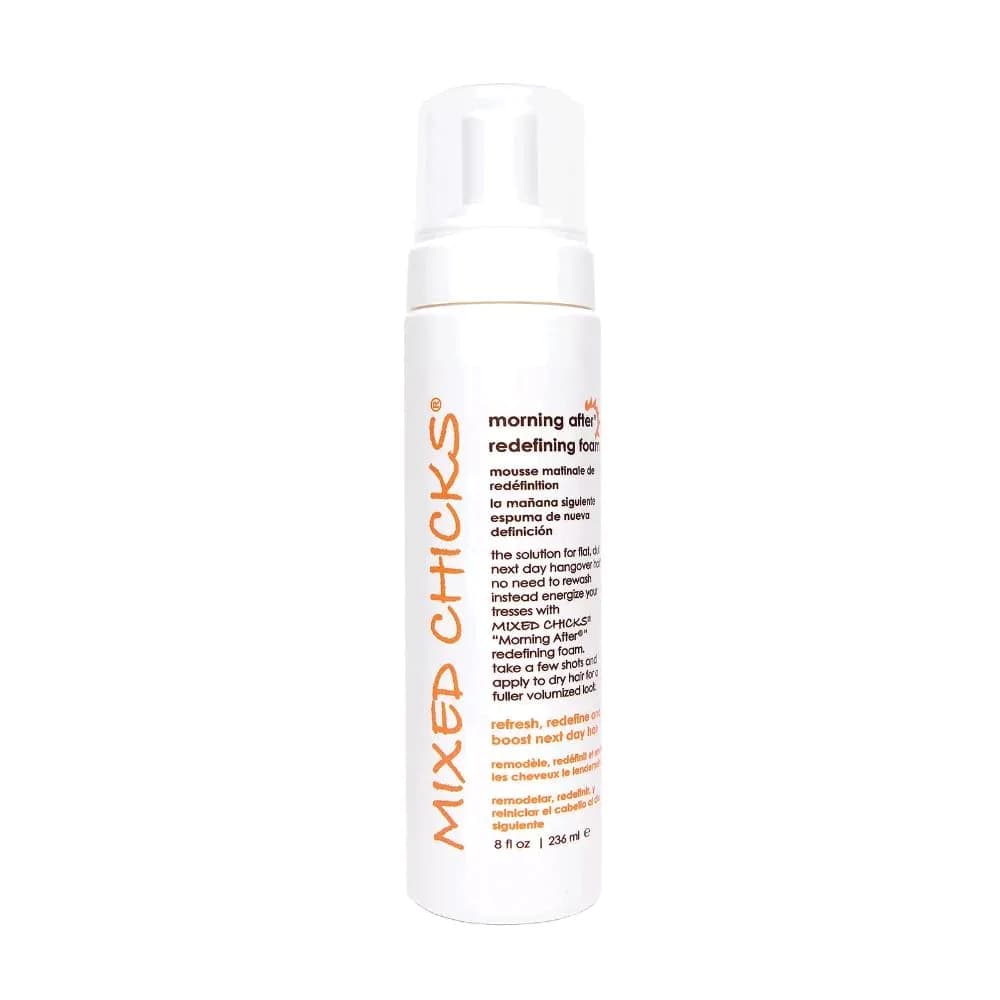 Mixed Chicks Morning After Redefining Hair Foam, 236ml | Boosts Next Day Hair, Flat & Dull Hair Solution - main product image