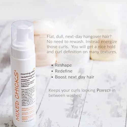 Mixed Chicks Morning After Redefining Hair Foam, 236ml | Boosts Next Day Hair, Flat & Dull Hair Solution thumbnail 3