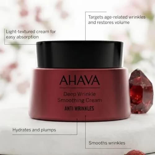 AHAVA Apple of Sodom Deep Wrinkle Cream 50ml | Targets Age Wrinkles & Restores Volume thumbnail 4