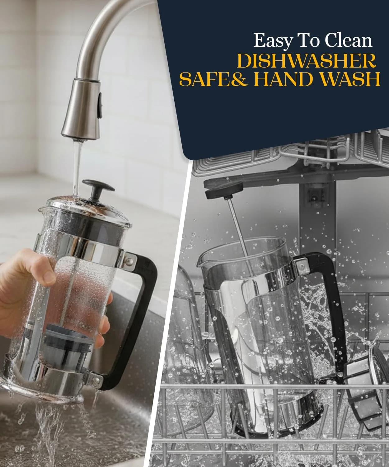 ESPRO P5 French Press Coffee Maker 532ml (18oz) | Grit-Free Coffee with Patented Double Microfilter - view 6