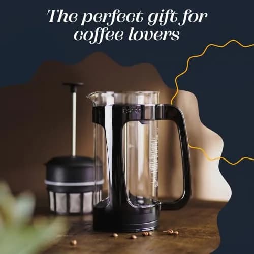 ESPRO P3 French Press Coffee Maker, 946ml (32oz) Black | Grit-Free Coffee & Tea Brewer thumbnail 5