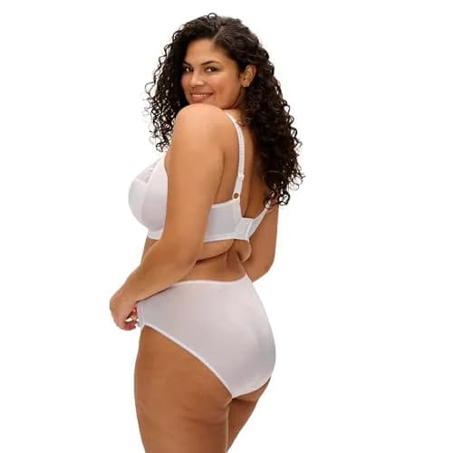 Elomi Cate Underwire Banded Bra 42H | Full Coverage Support & Elegant Sheer Embroidery thumbnail 4