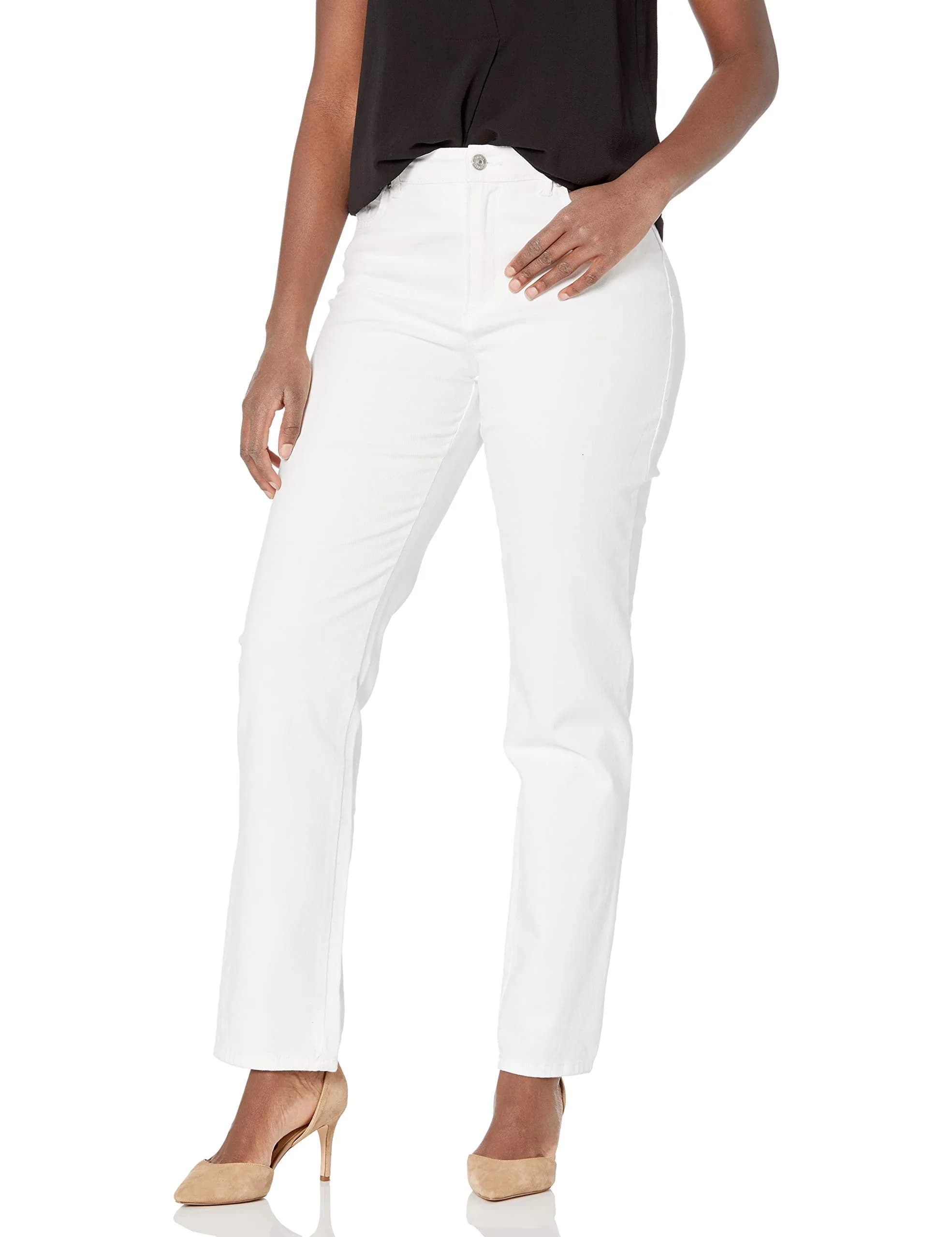Gloria Vanderbilt Women's Amanda High Rise Tapered Jeans 14 Short | Classic Fit & Versatile Style - main product image