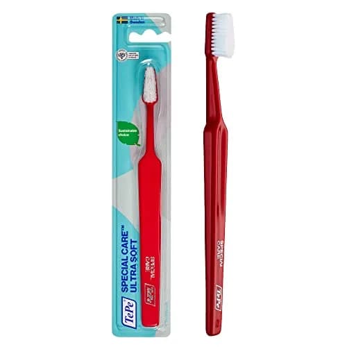 TePe Special Care Soft-Bristle Toothbrush for Sensitive Gums | Post-Surgery Gentle Cleaning thumbnail 1