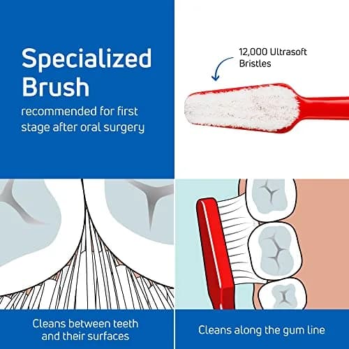 TePe Special Care Soft-Bristle Toothbrush for Sensitive Gums | Post-Surgery Gentle Cleaning thumbnail 3