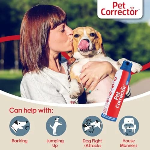 Pet Corrector Dog Trainer 30mL Pack of 4 | Humane Air Hiss Distraction Tool for Unwanted Dog Behaviors thumbnail 2