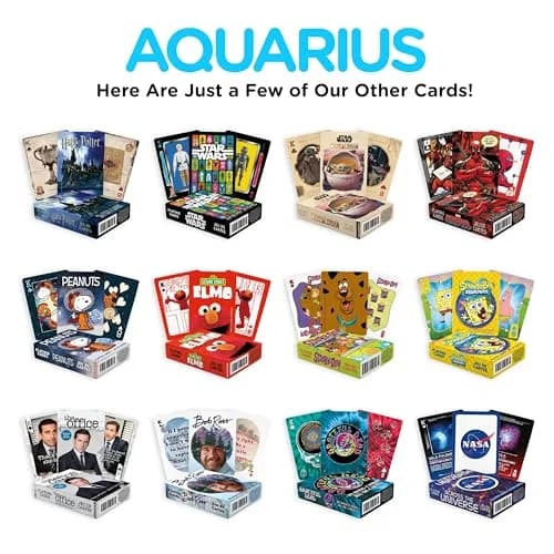 Aquarius Harry Potter Crests Playing Cards - Officially Licensed Card Deck for Kids, Teens & Adults Ages 6+ | Standard Poker Size thumbnail 7
