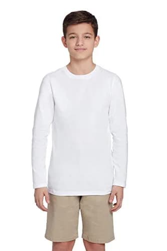 French Toast Boys Long Sleeve Crewneck Tee T-Shirt 4T | Soft Cotton, Versatile & Durable thumbnail 1