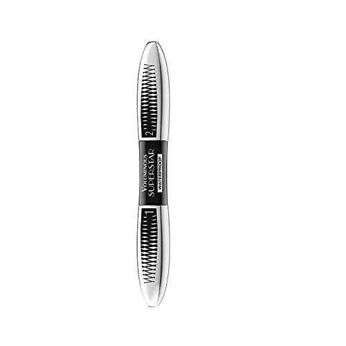 L'Oreal Paris Voluminous Superstar Waterproof Mascara, Black, 0.4 Fl Oz (11.8 ml) | Show-Stopping Lash Effect thumbnail 2