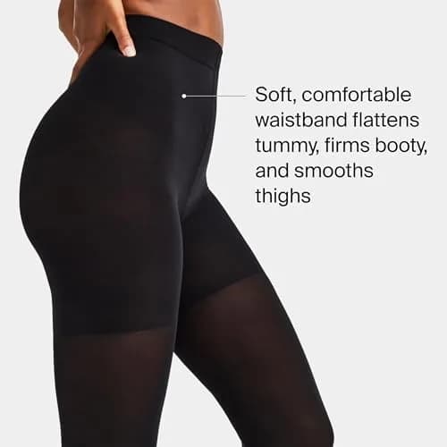 SPANX SPANXshape Mid-Thigh Tight-End Tights Very Black C | Level 3 Shaping & Comfort thumbnail 3