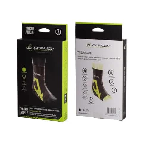 DonJoy Performance TRIZONE Ankle Brace Medium | Zonal Compression & Support for Active Adults thumbnail 6