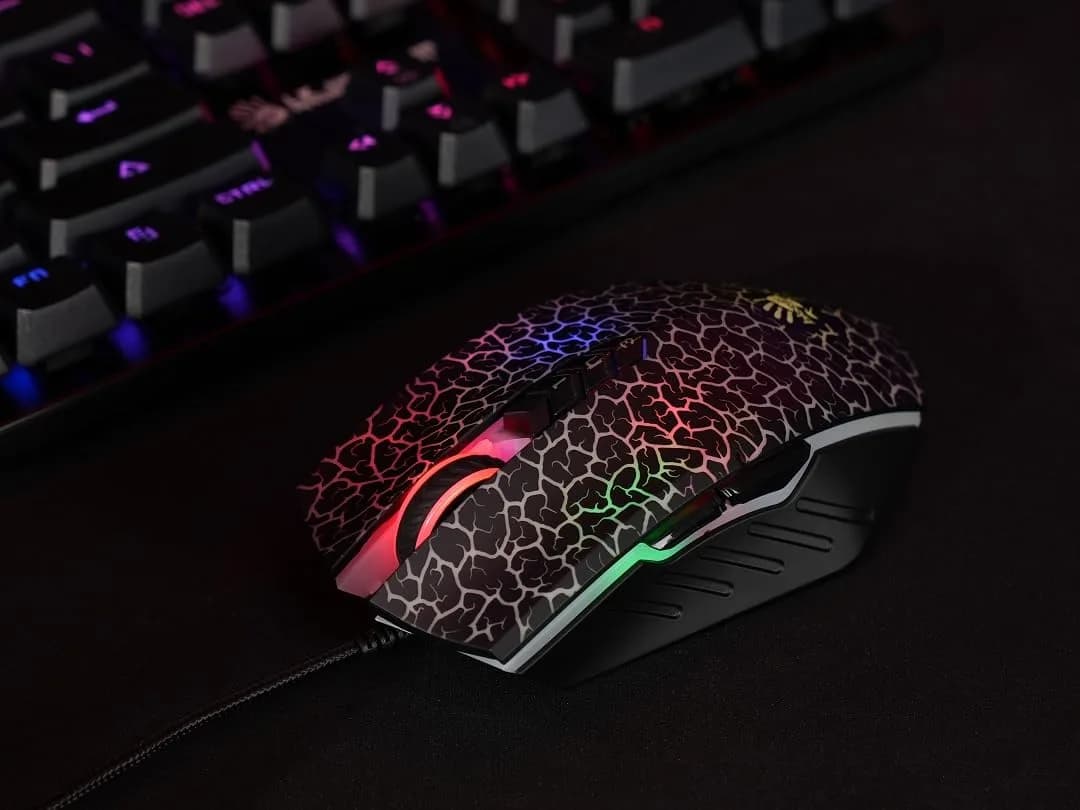 Bloody A70 Optical Gaming Mouse - A70 II with Light Strike Switch & Scroll, 8 Programmable Buttons - view 3