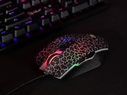 Bloody A70 II Optical Gaming Mouse with Light Strike Switch & Scroll | 8000 DPI, 0.2ms Response thumbnail 3