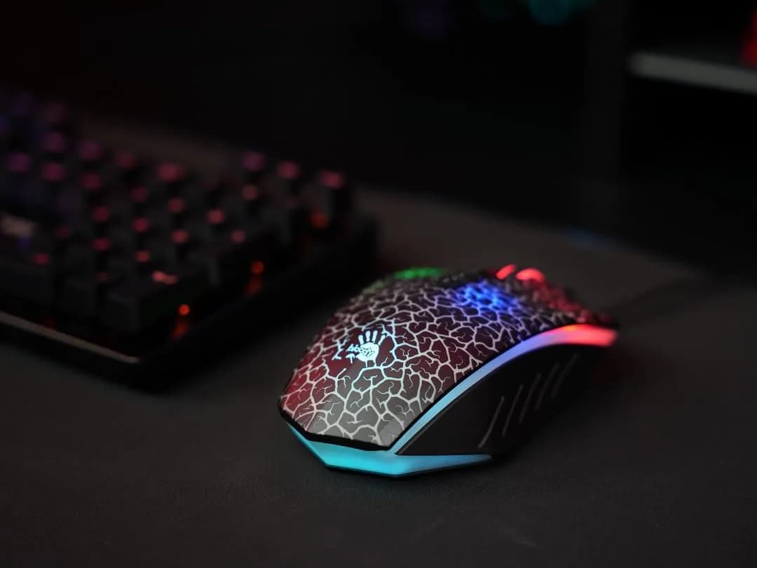 Bloody A70 Optical Gaming Mouse - A70 II with Light Strike Switch & Scroll, 8 Programmable Buttons - view 2