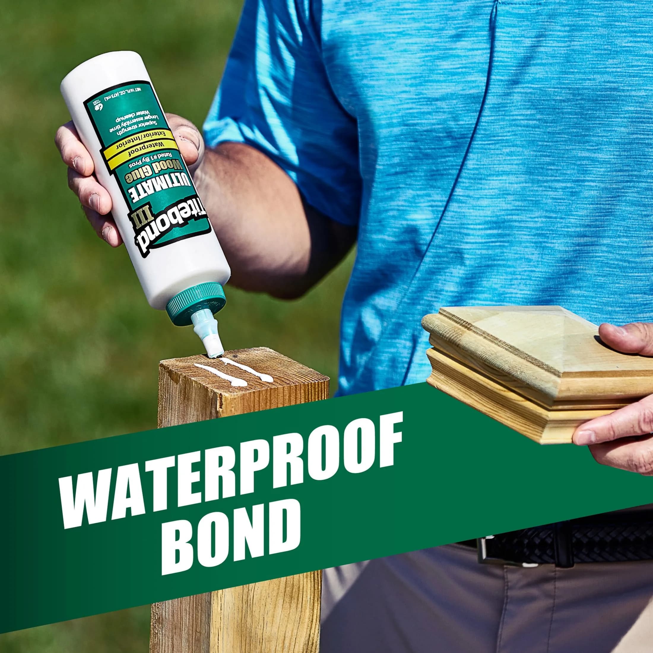 Titebond III Ultimate Wood Glue PROJug 2.15 Gal. (8140 ml) | Waterproof Professional Woodworking Adhesive - view 7