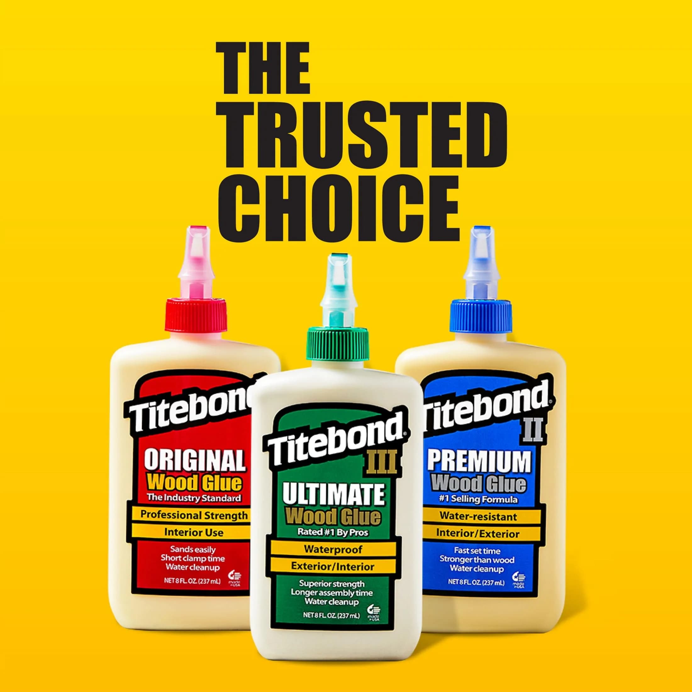 Titebond III Ultimate Wood Glue PROJug 2.15 Gal. (8140 ml) | Waterproof Professional Woodworking Adhesive - view 9